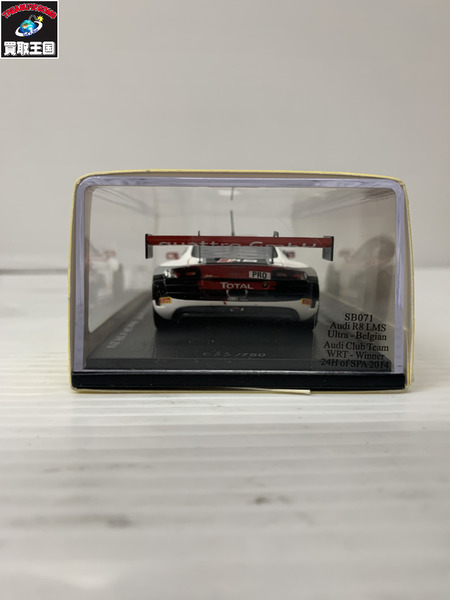 7.スパーク 1/43 Audi R8 LMS Ultra Winner 24H SPA 2014 #1