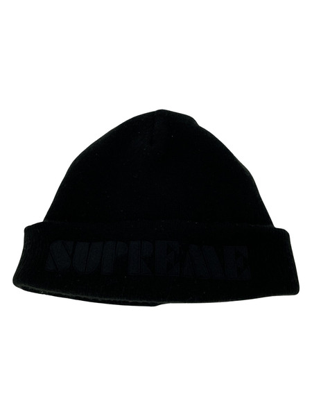 Supreme Stencil Beanie 黒