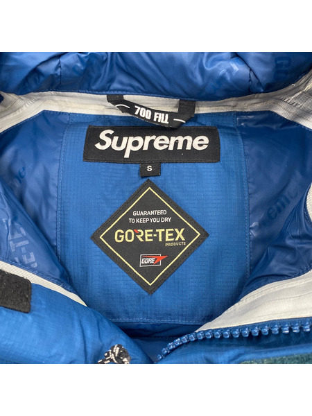 Supreme 19AW GORE-TEX ダウンジャケット ブルー S