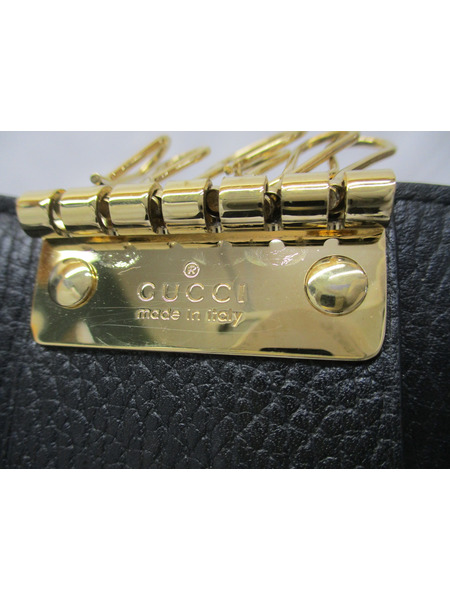 GUCCI GG MARMONT 6連 キーケース 456118 2149 黒