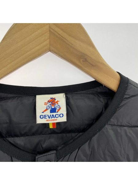 GEVACO ダウンジャケット　ブラック　38