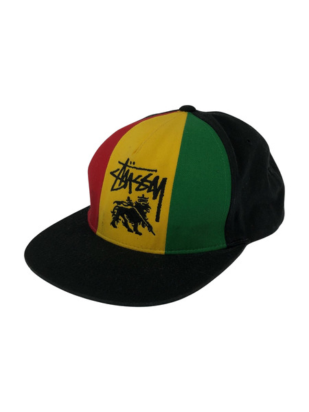 STUSSY PETER TOSH/ラスタカラーキャップ