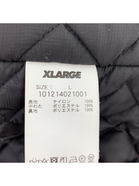 XLARGE 21AW HOODED NYLON JACKET/オレンジ/L