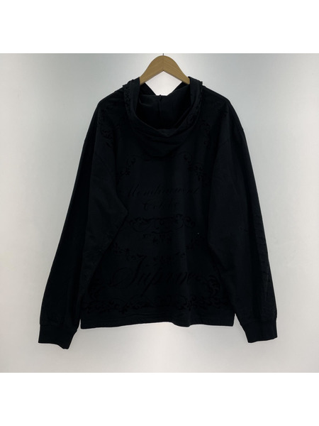 Supreme 23SS Celebre Hooded L/S TOP M ブラック