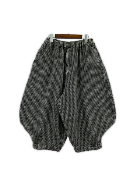 BLACK COMME des GARCONS パンツ サルエル ウール 千鳥 XS 2022
