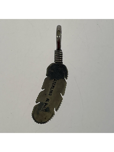 NAVAJO ネックレス Harvey Mace スモールフェザー