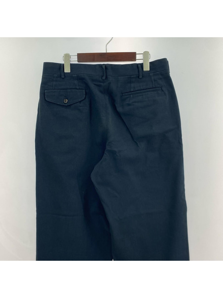 COMME des GARCONS パンツ HOMME 90s 田中オム 2タック 紺（L）