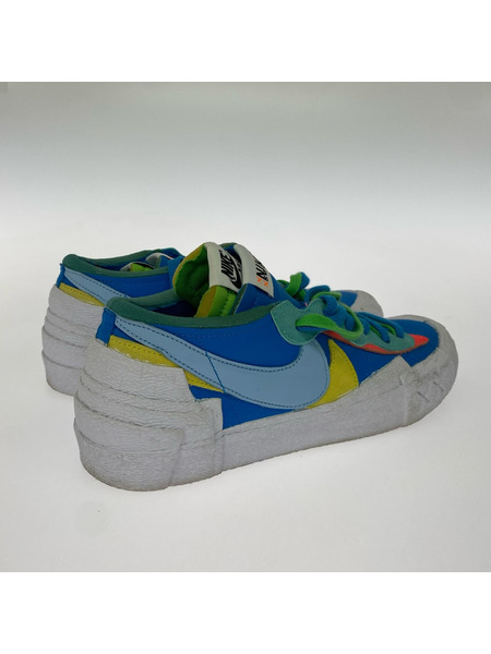 NIKE スニーカー ×KAWS×Sacai BLAZER LOW NEPTUNE BLUE 27cm