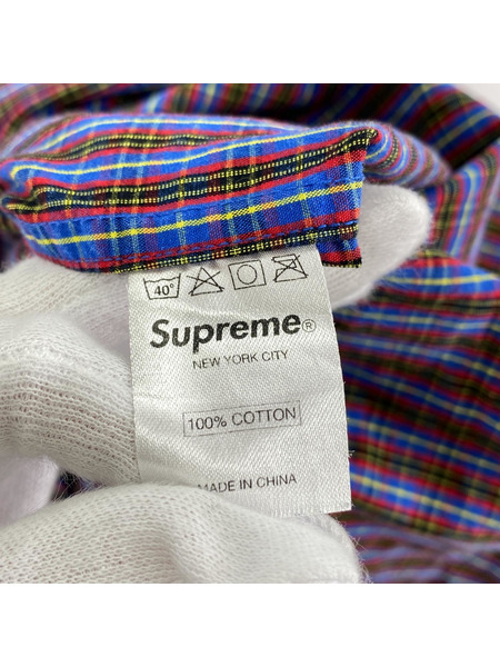 Supreme Small Plaid Shirts (M)