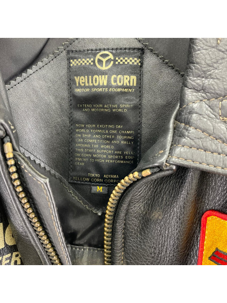 ジャケット YELLOWCORN ライダースジャケット(M)