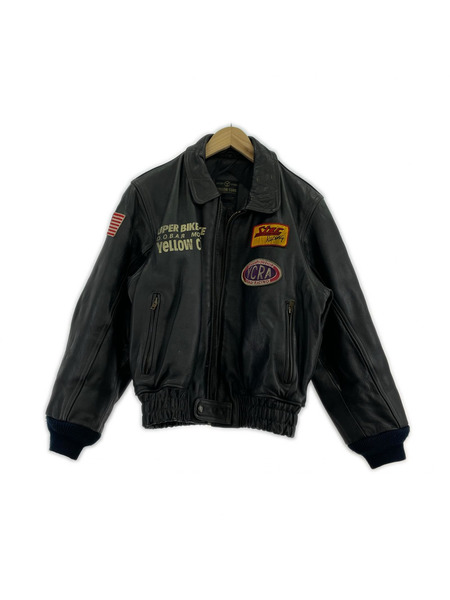ジャケット YELLOWCORN ライダースジャケット(M)