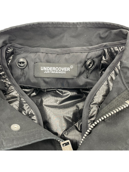 UNDERCOVER ジャケット 袖レザー モッズコート サイズ3 UC2D9302