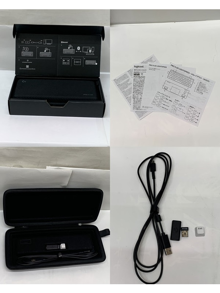 logicool ゲーミングキーボード PRO X 60 G-PKB-60-001TCWH ホワイト 開封品 ロジクール テンキーレスキーボード コンパクトキーボード 