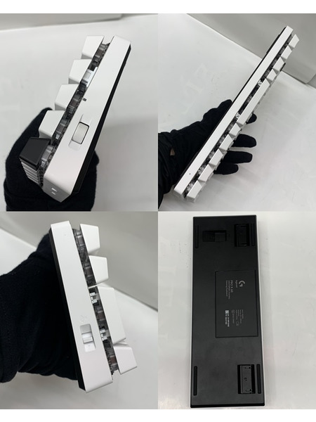 logicool ゲーミングキーボード PRO X 60 G-PKB-60-001TCWH ホワイト 開封品 ロジクール テンキーレスキーボード コンパクトキーボード 