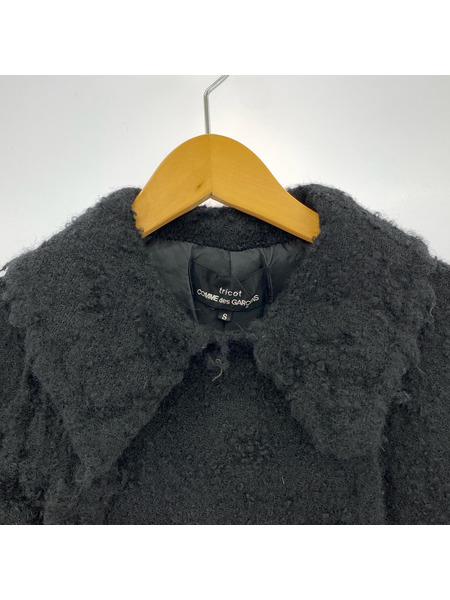 tricot COMME des GARCONS ファンシーツイード 縮絨 ダブル ショートピーコート