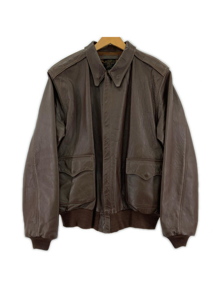 フライトジャケット LOST WORLD J.A.DUBOW 実名復刻 A-2 フライトジャケット