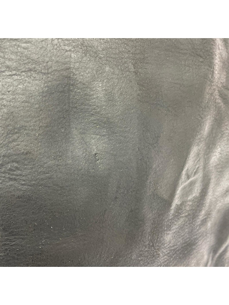 リュックサック・バックパック レザーバックパック 黒