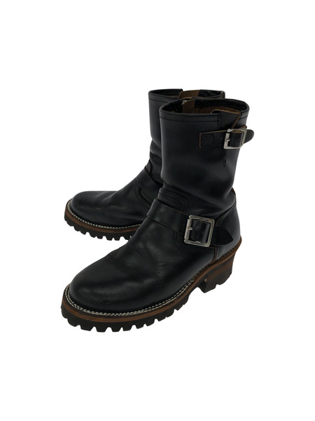 Slow Wear Lion SIDE ZIP ENGINEER BOOTS  OB-8595H SIZE:5E