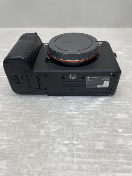 SONY ミラーレス 一眼 カメラ α7C ILCE-7C ボディ 充電器欠品/シャッター回数2428