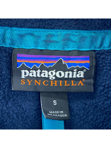 patagonia ジャケット スナップT (S) 紺赤