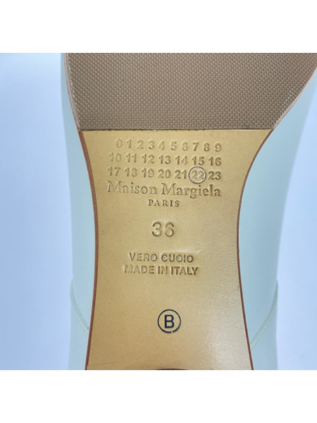MAISON MARGIELA TABI パンプスシューズ 36 ホワ イト S58WZ0042