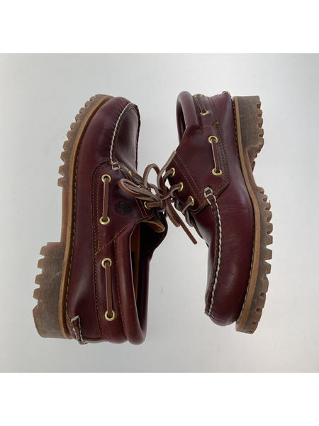 Timberland デッキシューズ 26.5cm 赤茶