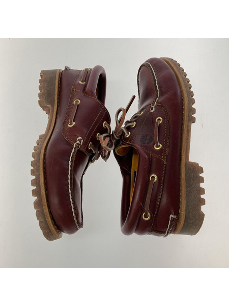 Timberland デッキシューズ 26.5cm 赤茶