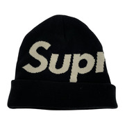 Supreme 23AW Big Logo Beanie BLK