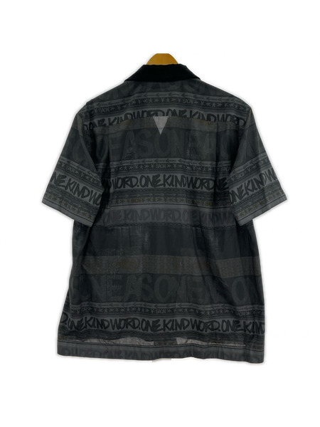 Sacai 23SS Eric Haze Bandana Print Shirt 23-03076M (1)