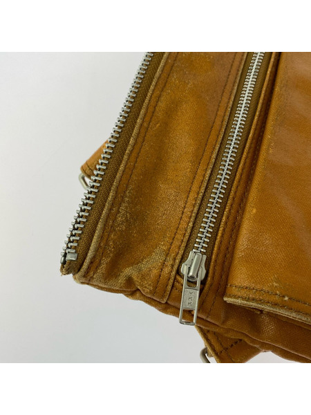 PORTER ショルダーバッグ レザー 茶