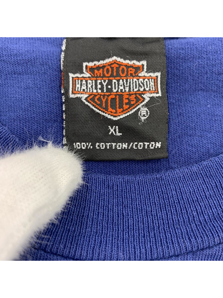 Harley-Davidson SS カットソー ブルー XL