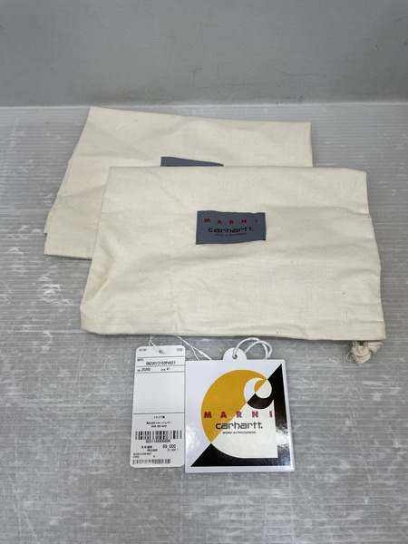 MARNI×Carhartt WIP SLIP-ON SNEAKERS スリッポン 41 グリーン