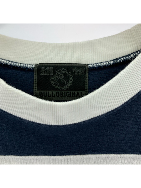 スウェット・トレーナー BULL ORIGINAL 白(M)