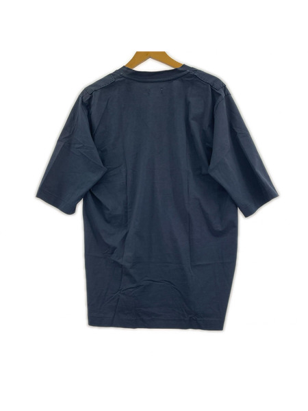 MAATEE&SONS 半袖Tシャツ・カットソー コットン パッチワーク T/3/ネイビー