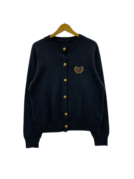 カーディガン Fano Studios バッジスティッチニットカーディガン