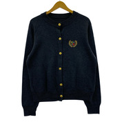カーディガン Fano Studios バッジスティッチニットカーディガン