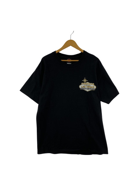 Harley-Davidson バックプリント Tシャツ 黒 L