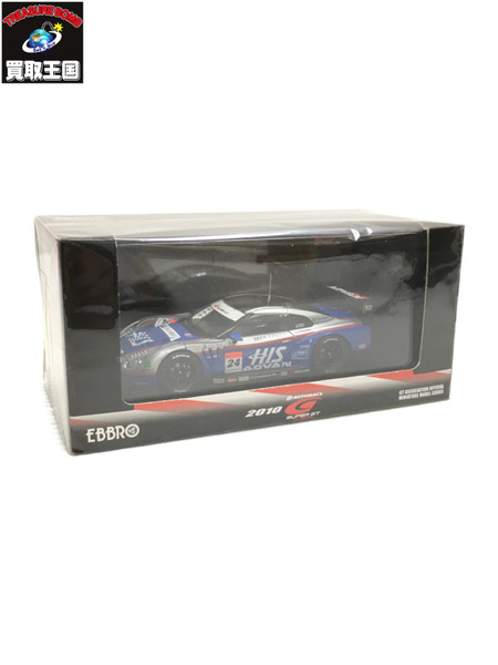 EBBRO 1/43 HIS ADVAN KONDO GT-R SUPER GT 2010 #24