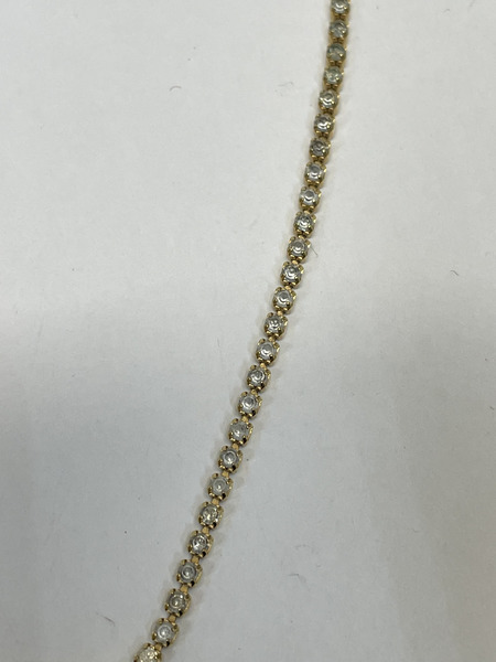 CELINE トリオンフ スパークル ラインストーンチェーン ネックレス