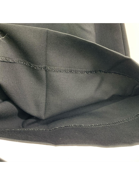 IRENISA 25FW Two Tucks Wide Trousers IH-25FW-P018-EST 黒 (2)