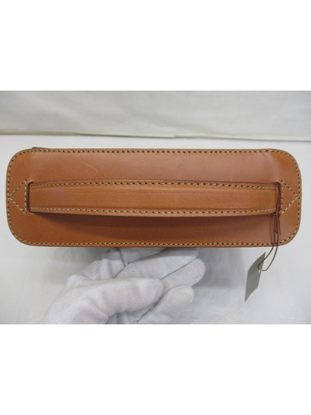 ハンドバッグ マカダム バニティ ハンドバッグ ブラウン