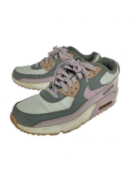 NIKE スニーカー AIR MAX 90 ローカット スニーカー ピンク 24.5cm