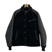 Y'2 LEATHER STEER OIL RIB JACKET （40）オレンジ