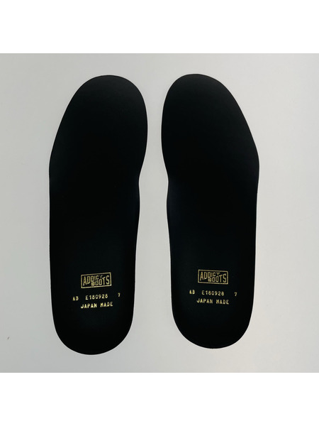 ブーツ ADDICT BOOTS /スウェード/サイドジップ