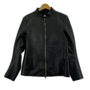 レザージャケット cuervo 牛革  シングルライダース(48)黒