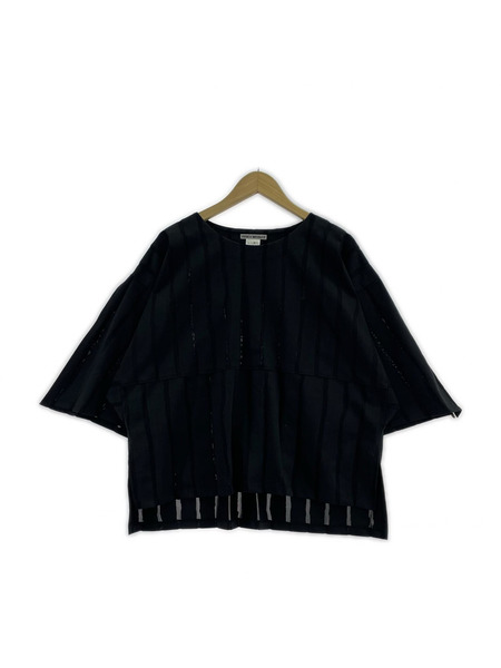 ISSEY MIYAKE 半袖Tシャツ・カットソー 21SS OPAL STRIPE TOP　