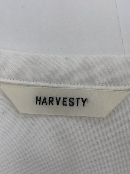 HARVESTY ロングシャツ ホワイト[値下]