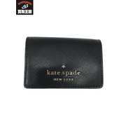 kate spade new york レザー マイクロ トライフォールド ウォレット[値下]