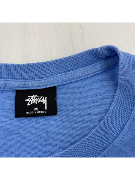 STUSSY S/Sロゴカットソー BLUE