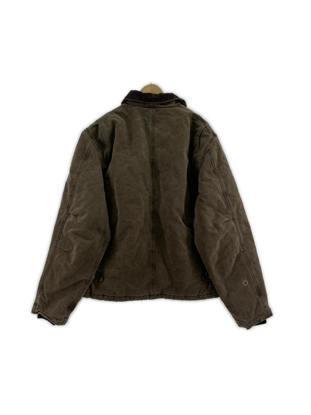 Carhartt ジャケット 00s ショート丈 トラディショナルジャケット 茶
